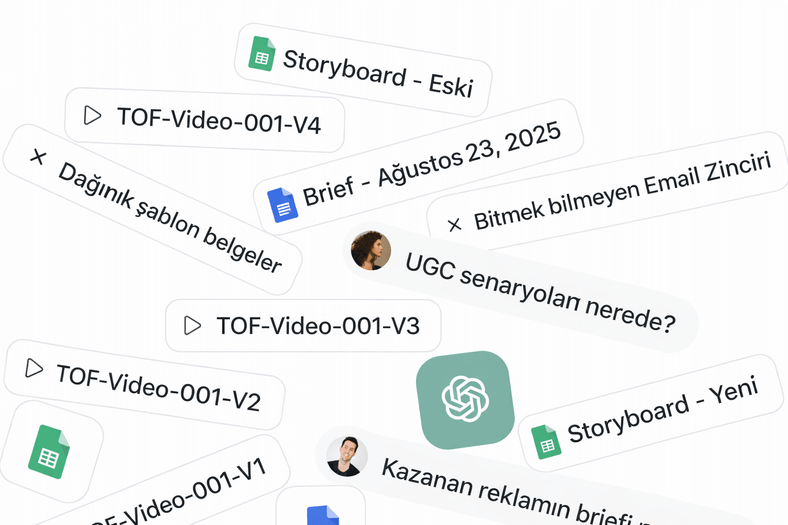 Shoovo AI UGC brief ekranı